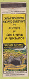 Matchbook Cover - White's CIty Carlsbad Caverns National Park NM WEAR