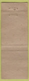 Matchbook Cover - Hotel Teris Los Angeles CA WORN