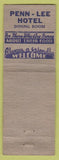 Matchbook Cover - Penn Lee Hotel Shamokin PA WEAR