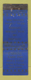 Matchbook Cover - Carroll Lake Inn Commerce MI WORN