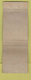 Matchbook Cover - Carroll Lake Inn Commerce MI WORN