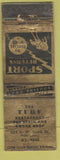 Matchbook Cover - The Turf Portland OR POOR