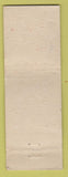 Matchbook Cover - James A Mosier State Treasurer WORN
