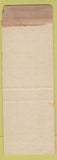 Matchbook Cover - Bon air Hotel Augusta GA SAMPLE WORN