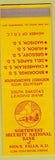 Matchbook Cover - Northwest Security Bank Sioux Falls SD SAMPLE