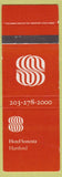 Matchbook Cover - Hotel Sonesta Hartford CT SAMPLE