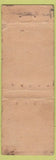 Matchbook Cover - Foster's Tavern Sioux City IA POOR