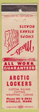 Matchbook Cover - Arctic Cleaners Othello WA