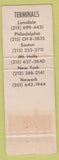Matchbook Cover - North Penn Trucking Transfer Lansdale PA WORN CREASES