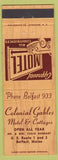 Matchbook Cover - Colonial Gables Motel Belfast ME