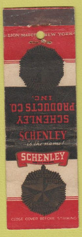 Matchbook Cover - Schenley Products WORN