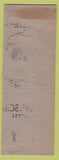 Matchbook Cover - Franciscan Hotel Albuquerque NM cactus Navajo Room