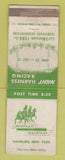 Matchbook Cover - Buffalo Harness Racing Hamburg NY Horse WEAR