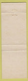 Matchbook Cover - Doran's Club House Restaurant Taconic Parkway NY