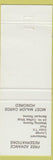 Matchbook Cover - Dutch Inn Gibbstown NJ