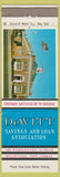 Matchbook Cover - DeWitt Savings Loan Belleville NJ