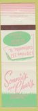 Matchbook Cover - Sonnie's and Char's Restaurant Collinsville IL