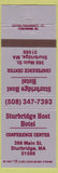 Matchbook Cover - Sturbridge Host Hotel Sturbridge MA