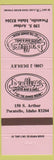 Matchbook Cover - Dudley's Sports Bar Pocatello ID