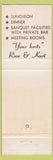 Matchbook Cover - Lanark Inn Restaurant Phillipsburg NJ