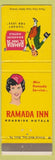 Matchbook Cover - Ramada Inn Jackonville AR