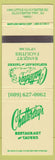 Matchbook Cover - Chatterley's Restaurant Gloucester Township NJ WEAR