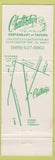 Matchbook Cover - Chatterley's Restaurant Gloucester Township NJ WEAR