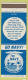 Matchbook Cover - US Navy Recruiting military