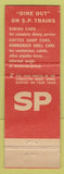 Matchbook Cover - Southern Pacific Railroad