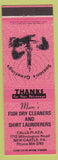 Matchbook Cover - Marc's Fish Dry Cleaners New Castle PA
