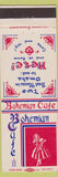 Matchbook Cover - Boheimian Cafe Omahe NE girlie