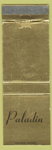 Matchbook Cover - Paladin Hair Styling West Chicago IL