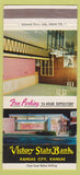 Matchbook Cover - Victory State Bank Kansas City MO NIGHT 30 Strike