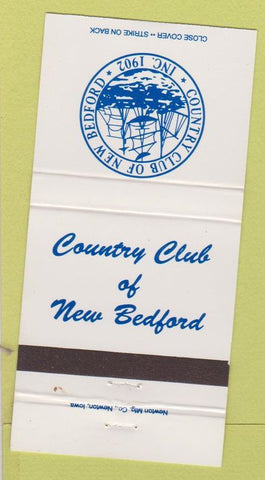 Matchbook Cover - Country Club of New Bedford MA? 30 Strike