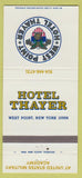 Matchbook Cover - Hotel Thayer West Point NY 30 Strike