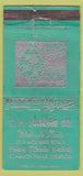 Matchbook Cover - TP Packing Co Klamath Falls OR WORN 30 Strike