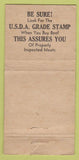 Matchbook Cover - TP Packing Co Klamath Falls OR WORN 30 Strike