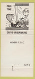 Matchbook Cover - Citizens State Bank Seneca KS 30 Strike