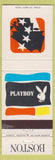 Matchbook Cover - Playboy Club Boston MA