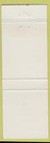 Matchbook Cover - Addison House Addison IL Bensenville IL