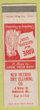 Matchbook Cover - New Method Dry Cleaning Biddeford ME