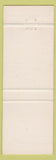 Matchbook Cover - Fred Barton Match Collector Duncan BC outhouse yellow