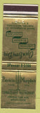 Matchbook Cover - Patricia Murphy's Candlight Restaurant Westchester NY