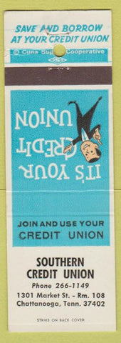 Matchbook Cover - Southern Credit Union Chattanooga TN