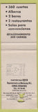 Matchbook Cover - Centro Hotelero Rio Monterrey Mexico WEAR