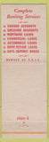Matchbook Cover - First National Bank Peckville PA