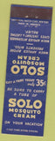 Matchbook Cover - Solo Mosquito Cream WEAR