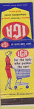 Matchbook Cover - IGA Grocery Store girlie