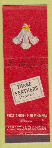Matchbook Cover - Three Fathers Blending Whiskey feature