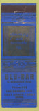 Matchbook Cover - Blo Bar East Grand Forks MN WORN